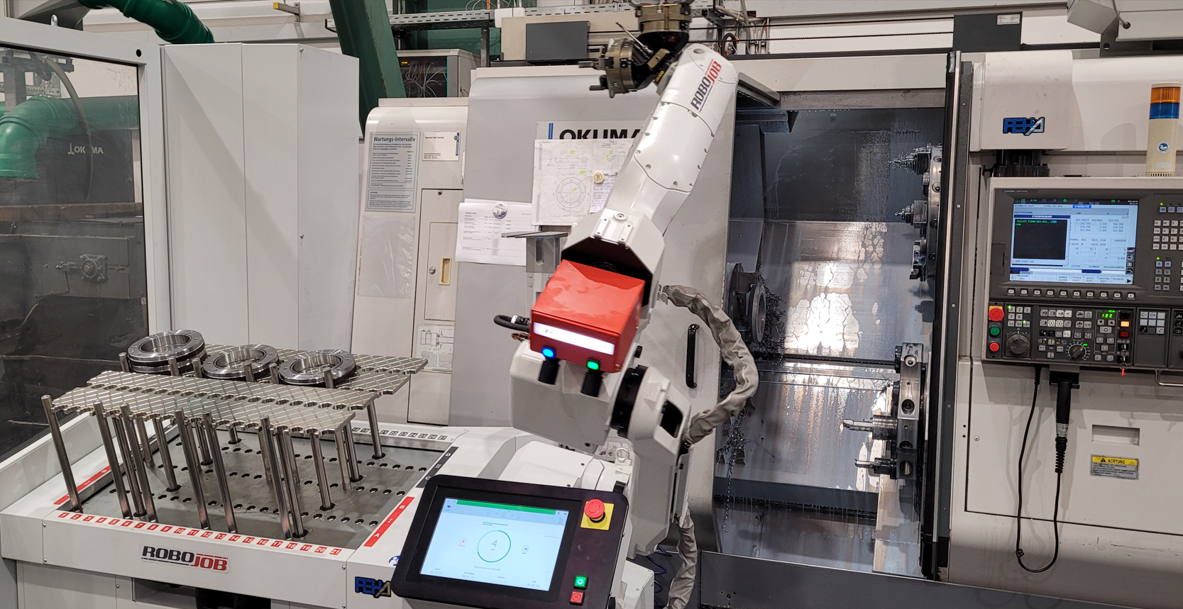 Okuma LU400 inkl. Automation